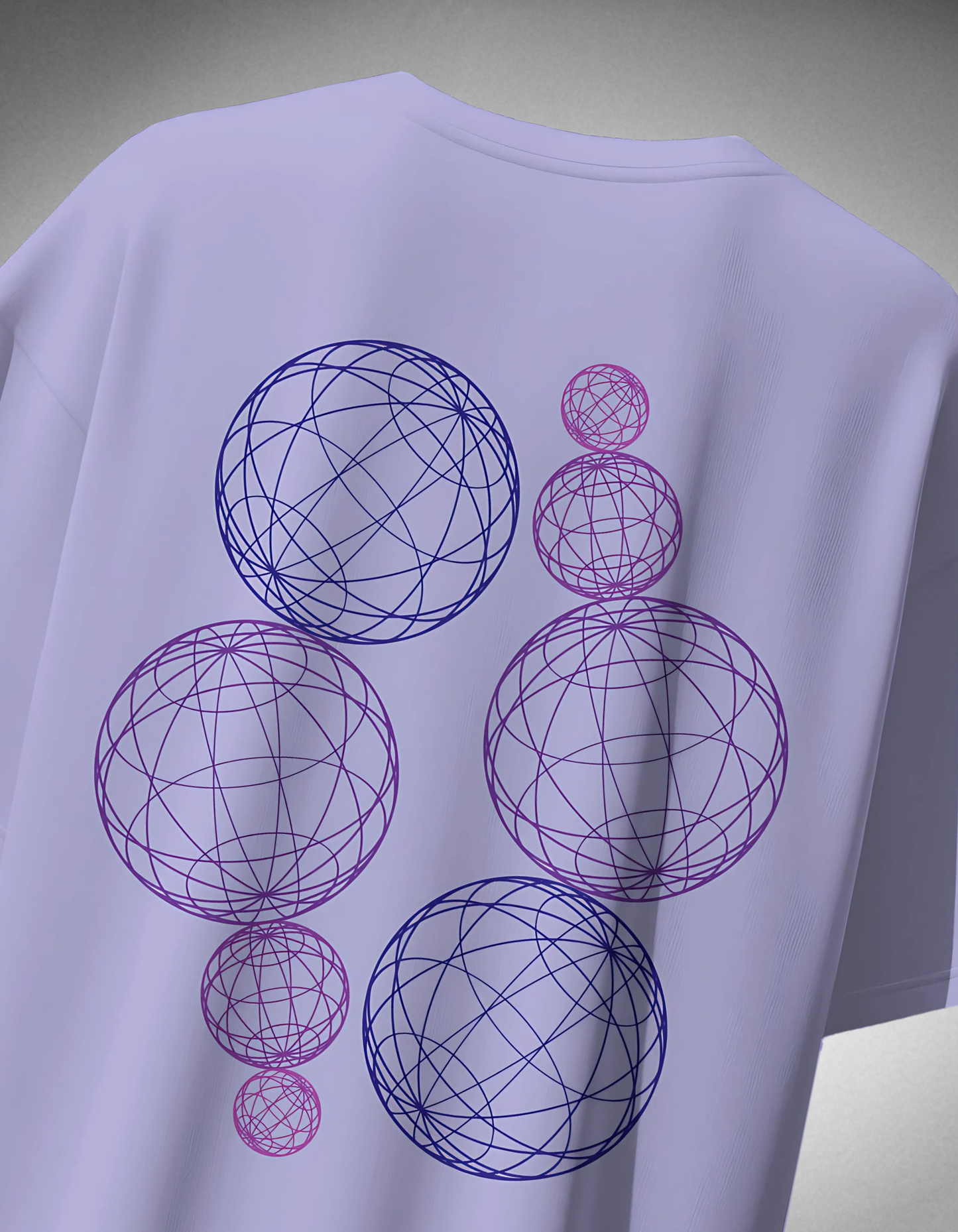 Techno Orbit Oversized T-Shirt