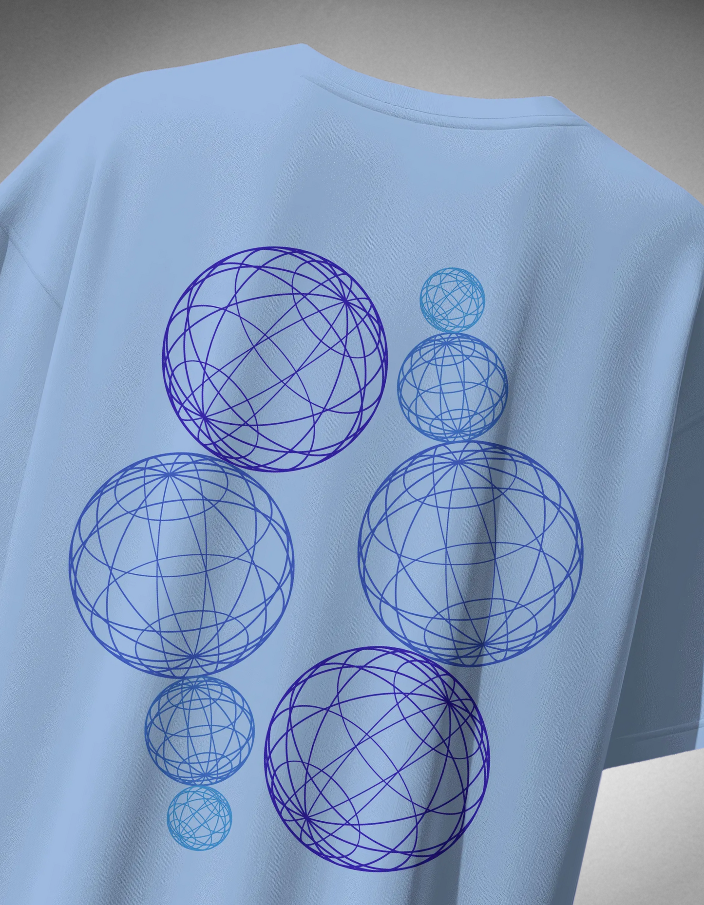 Techno Orbit Oversized T-Shirt